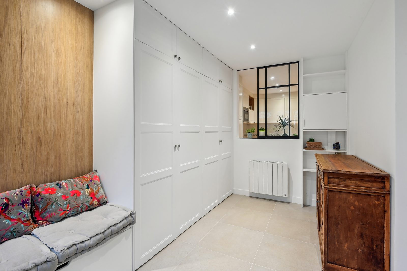Entree banc – Entrée et cuisine 22 m², Asnières-sur-Seine