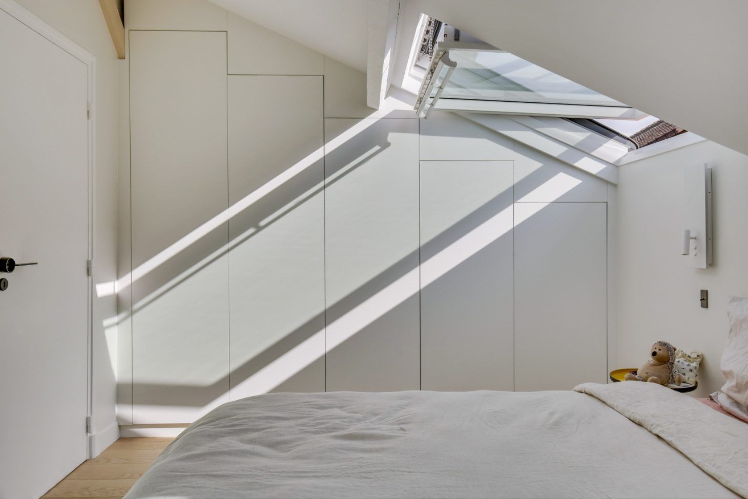 Après travaux : chambre, Maison et extension 86 m², Colombes