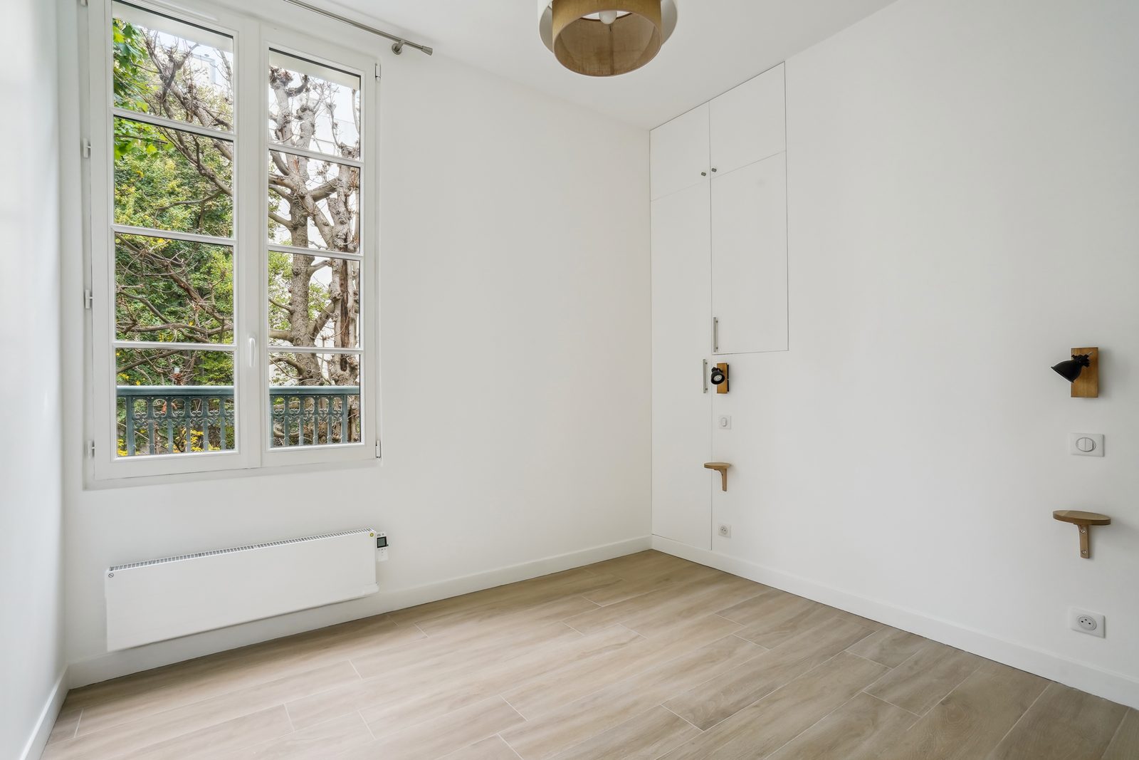 Après travaux : pièce de vie, Appartement 42 m², Paris 5e